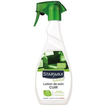 STARWAX SOLUVERT Lotion de soin cuir huile d'avocat spray 500ml soluvert