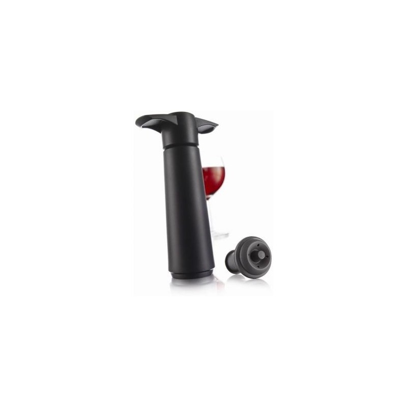 Vacuvin Coffret Pompe à vin + 2 bouchons - Classic