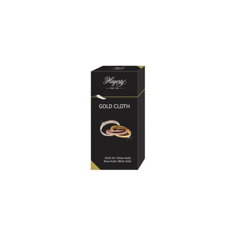 HAGERTY Gold cloth chamoisine bijoux