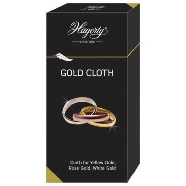 HAGERTY Gold cloth chamoisine bijoux
