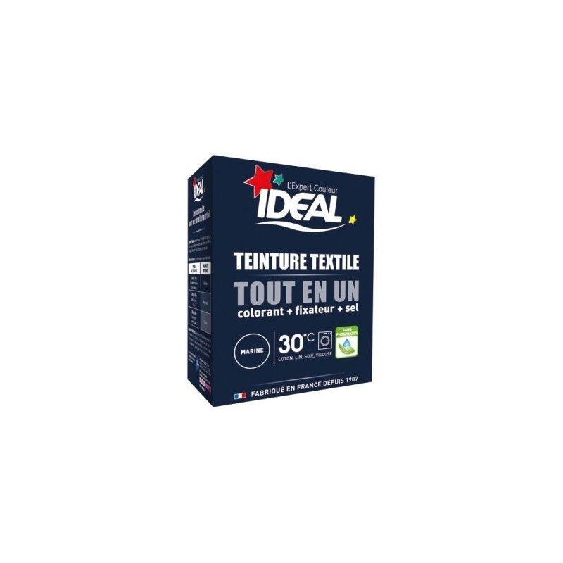 IDEAL Teinture idéal tout en 1 230gr bleu marine