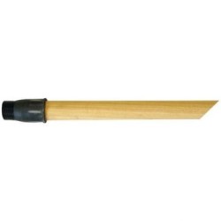 Manche bois brut 1.30m avec embout à vis Ø 24mm
