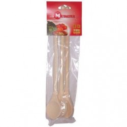 Lot de 3 Cuillères en bois