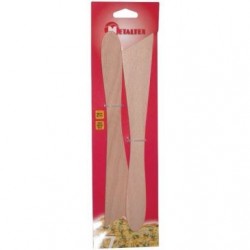 Lot de 2 spatules en bois...