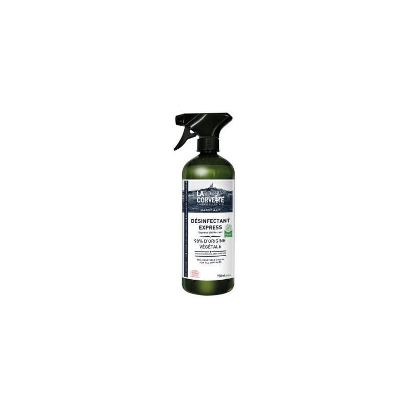 LA CORVETTE Desinfectant express 98% origine vegetale 750ml