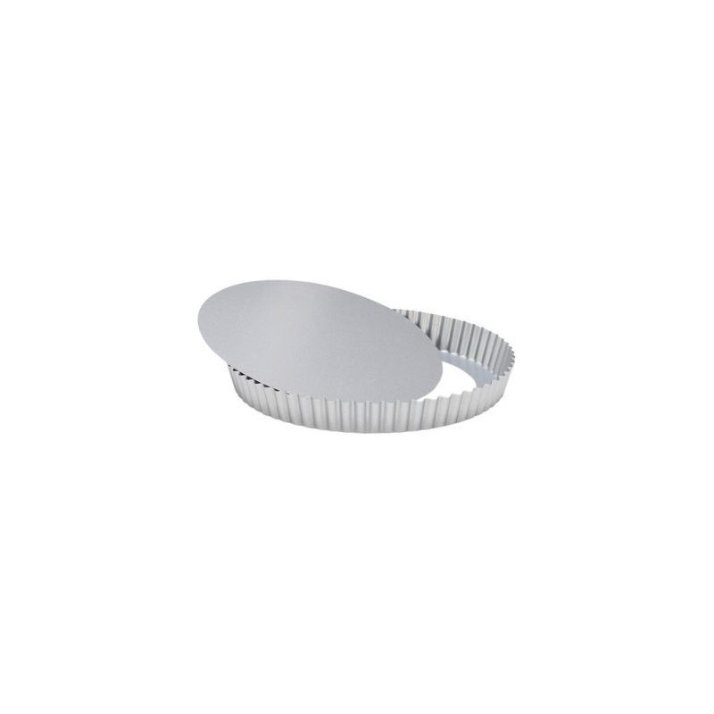 Patisse Moule à tarte rond 24 cm - Silver Top