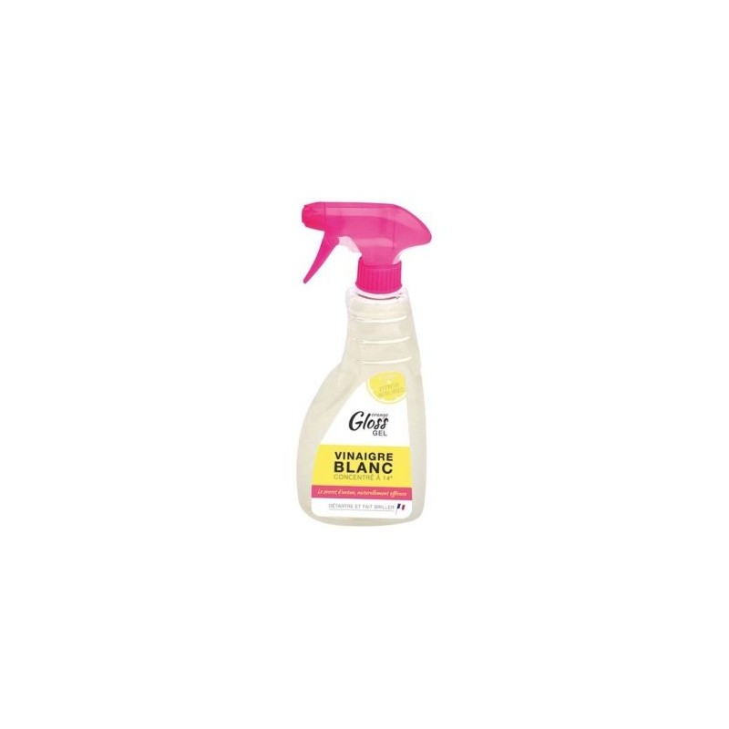 GLOSS Nettoyant Vinaigre Blanc Gel de 750 ml Parfum citron