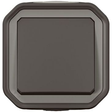 Legrand Plexo interrupteur va et vient anthracite complet