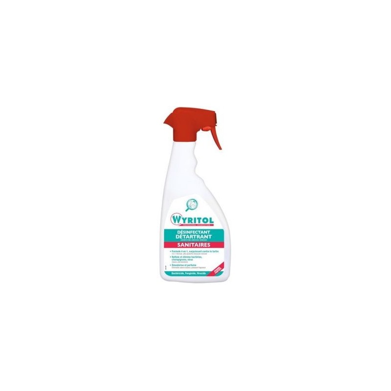 Wyritol Wyritol désinfectant détartrant sanitaires 750ml