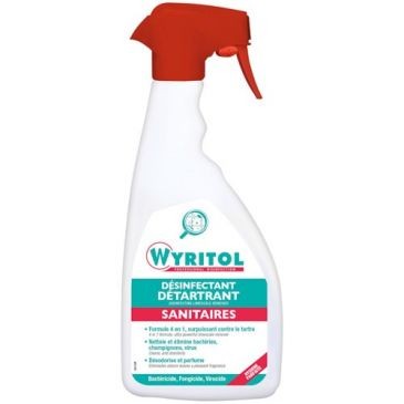 Wyritol Wyritol désinfectant détartrant sanitaires 750ml