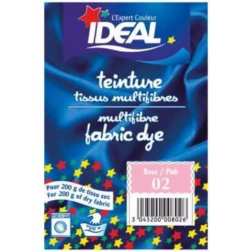 IDEAL Teinture Idéal multifibres sachet 15g rose