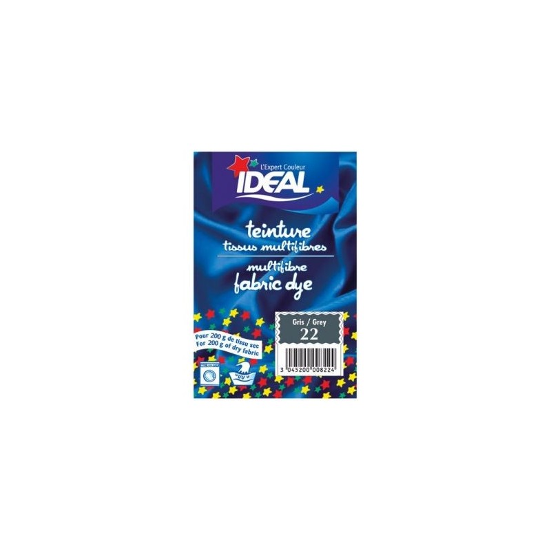 IDEAL Teinture Idéal multifibres sachet 15g gris