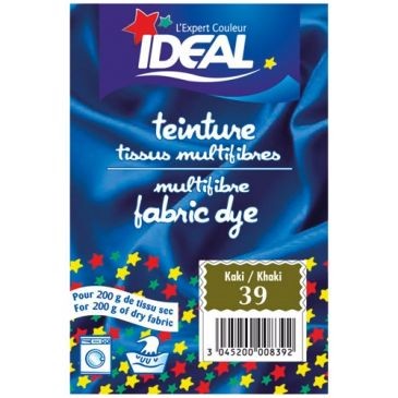 IDEAL Teinture pour tissu multifibres - 15 g - kaki