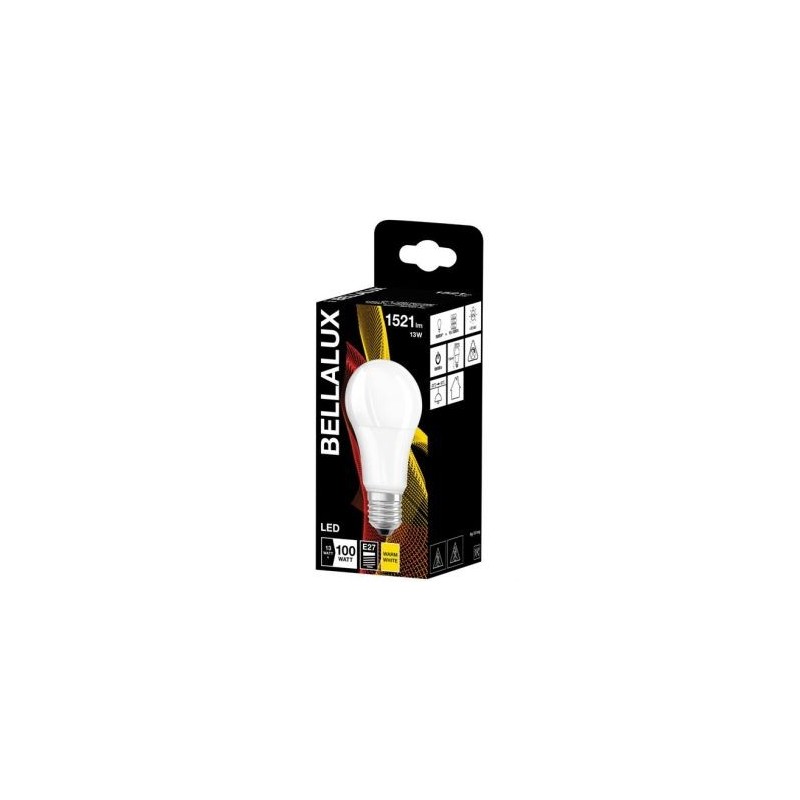Bellalux Bellalux led dépoli standard e27 13w chaud 1521lm