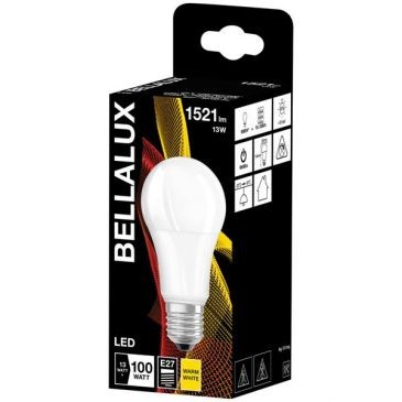 Bellalux Bellalux led dépoli standard e27 13w chaud 1521lm