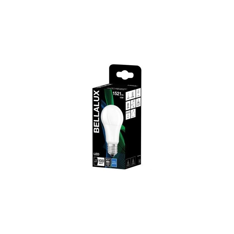 Bellalux Bellalux led dépoli standard e27 13w froid 1521lm