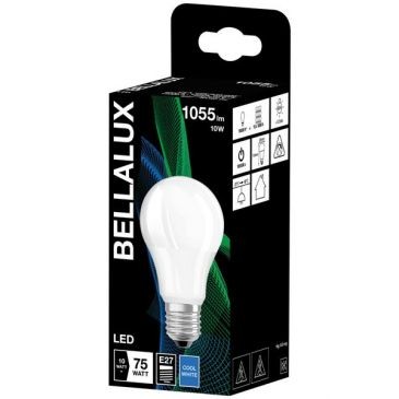 Bellalux Bellalux led dépoli standard e27 10w froid 1055lm