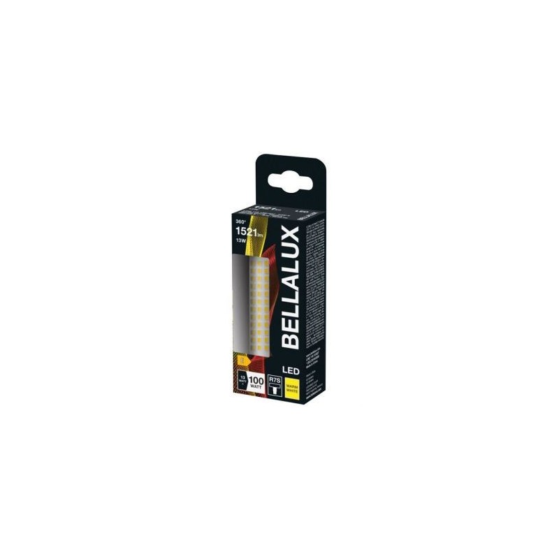 Bellalux Bellalux led clair crayon r75 13w chaud 1521lm