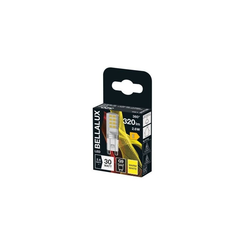 Bellalux Bellalux led clair capsule g9 2.6w chaud 300lm