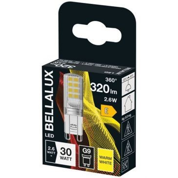 Bellalux Bellalux led clair capsule g9 2.6w chaud 300lm