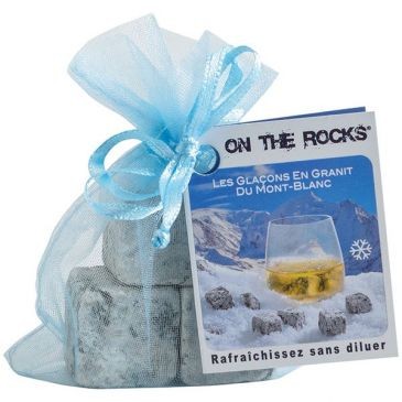 ON THE ROCKS Lot 3 glaçons Granit - Mont-Blanc