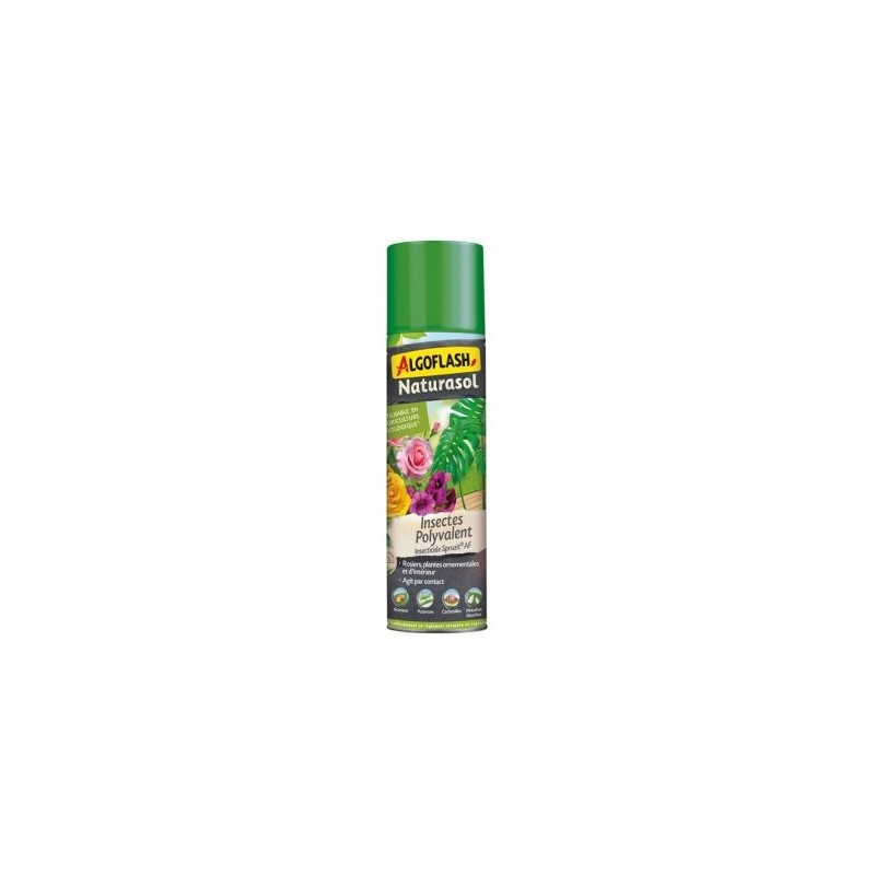 Algoflash Naturasol Traitement insectes et acariens vegetal polyvalent 400ml