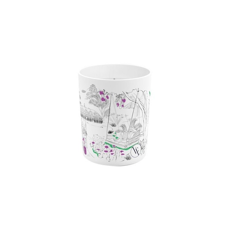 La Française Bougie parfumée 180 g Jardin Exotique - Jardins Parfumés