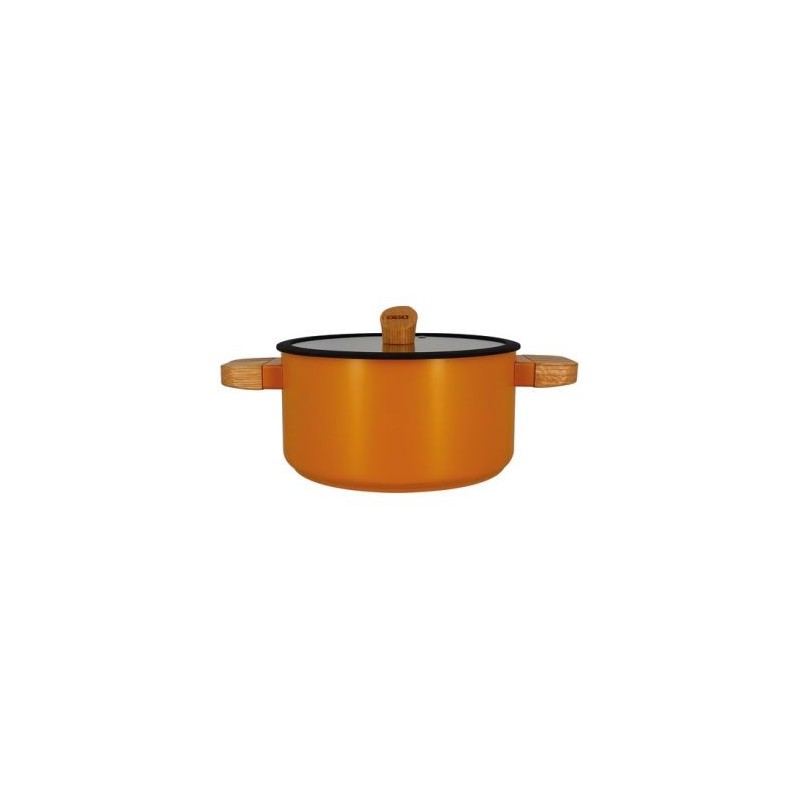 Egoliving Faitout 24 cm Jaune - Ector