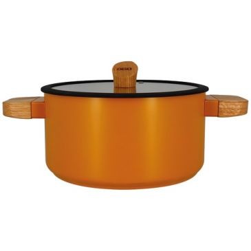 Egoliving Faitout 24 cm Jaune - Ector