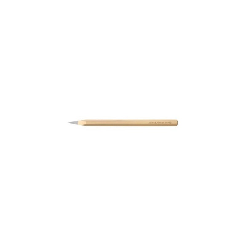 RENNSTEIG Burin pointerolle 300 mm octogonale 16 mm vernie