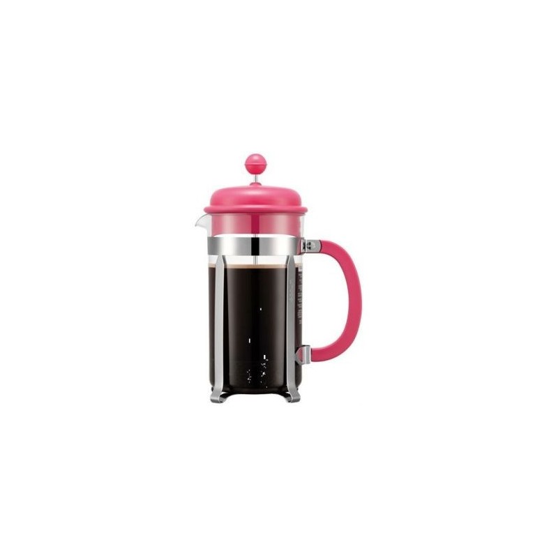 BODUM Cafetière à piston 8 Tasses Rose - Caffettiera Colors