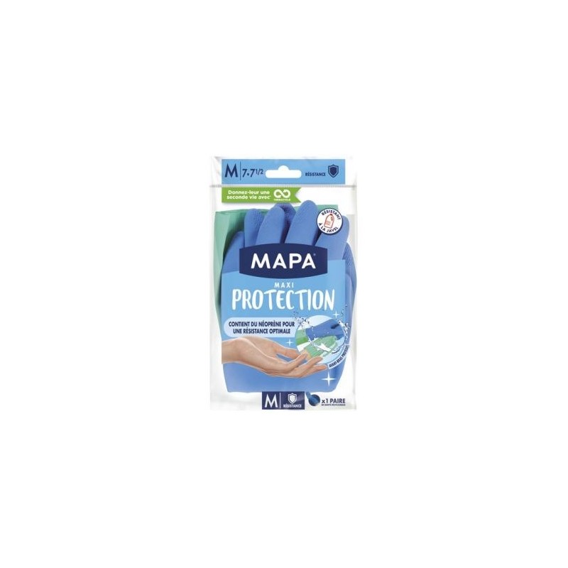 Mapa Gants maxi protection latex et neoprene taille m