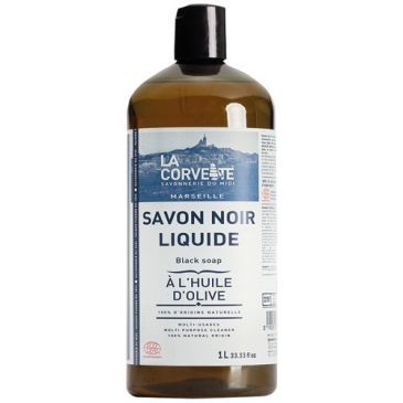 LA CORVETTE Savon noir liquide a l huile d'olive 1l ecocert