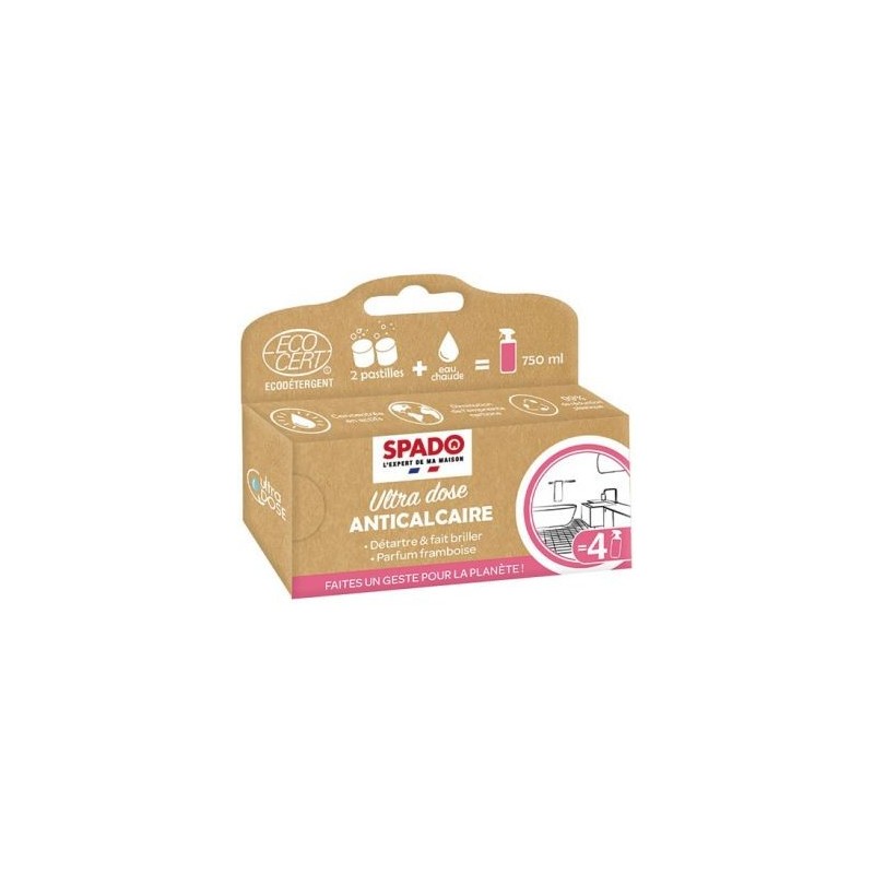 Spado Spado ultra dose anti-calcaire Ecocert concentre à diluer x