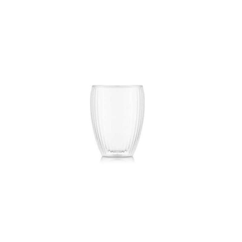 BODUM Lot 2 verres double paroi 32 cl - Pavina Striés