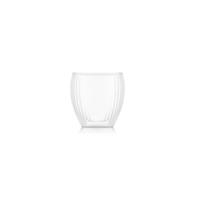BODUM Lot 2 verres double paroi 20 cl - Pavina Striés