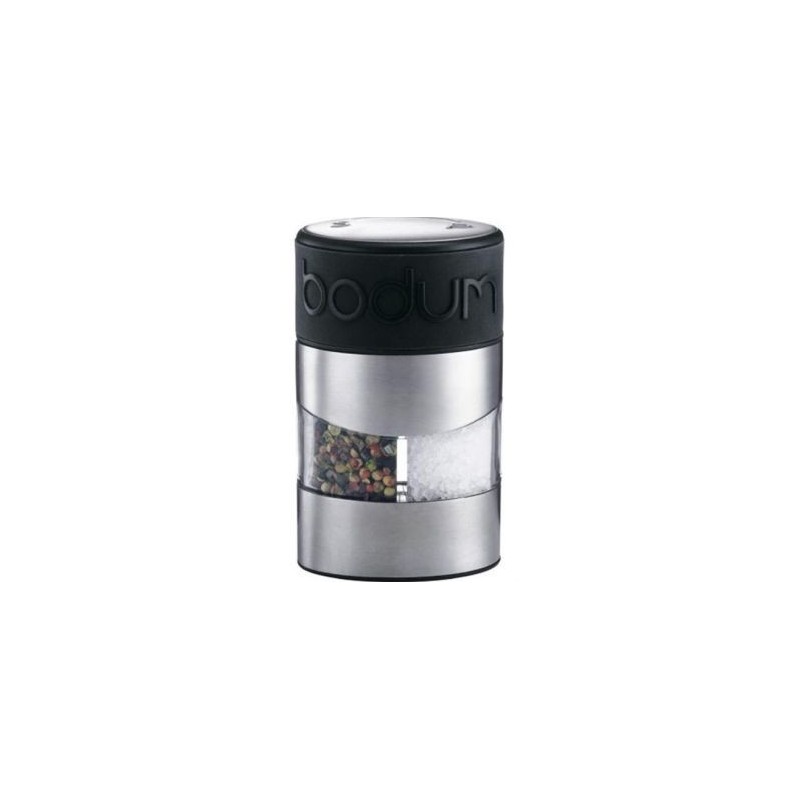 BODUM Combiné moulin Sel & Poivre Noir - Twin