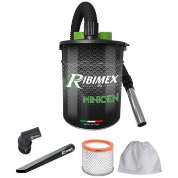 Ribimex Aspirateur cendres minicen 10l 800W spécial pellet
