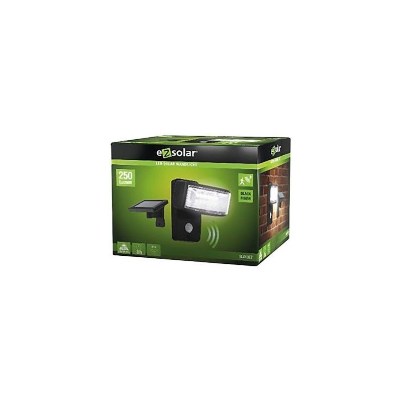 Ezsolar Applique solaire 250 lumens 12 leds détecteur mouvements