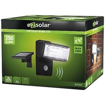 Ezsolar Applique solaire 250 lumens 12 leds détecteur mouvements
