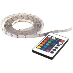 Ruban led strip RGB 2m télécommande IP20