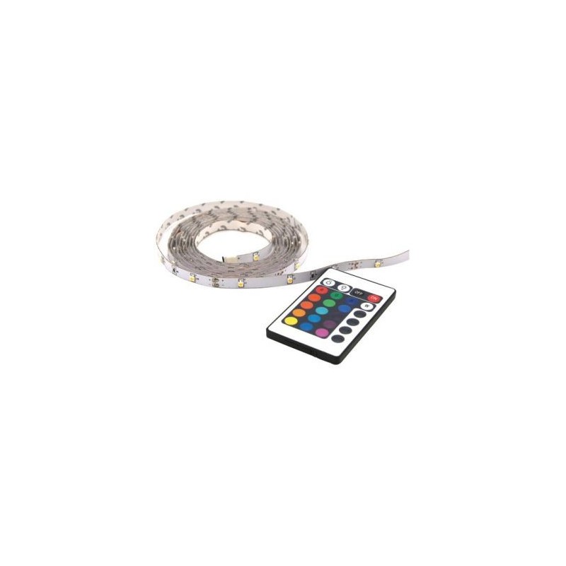 Profile Ruban led strip RGB 2m télécommande IP20