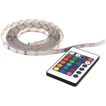 Profile Ruban led strip RGB 2m télécommande IP20