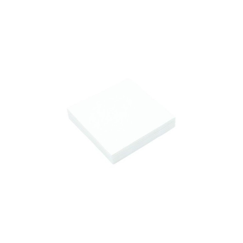 WEEK-END Serviette 40x40cm 3 plis blanc x20