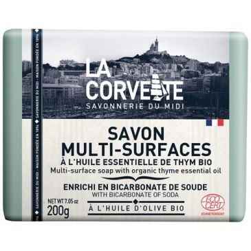 LA CORVETTE Savon multisurfaces 200g thym ecocert