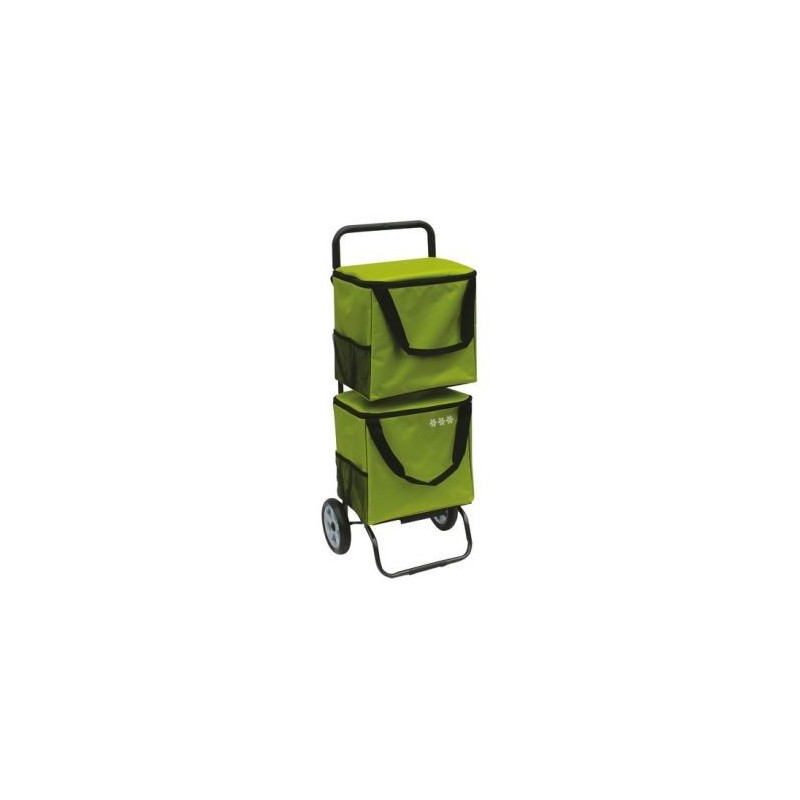 Sidebag Poussette Modulobag 2 sacs amovibles mixte Anis