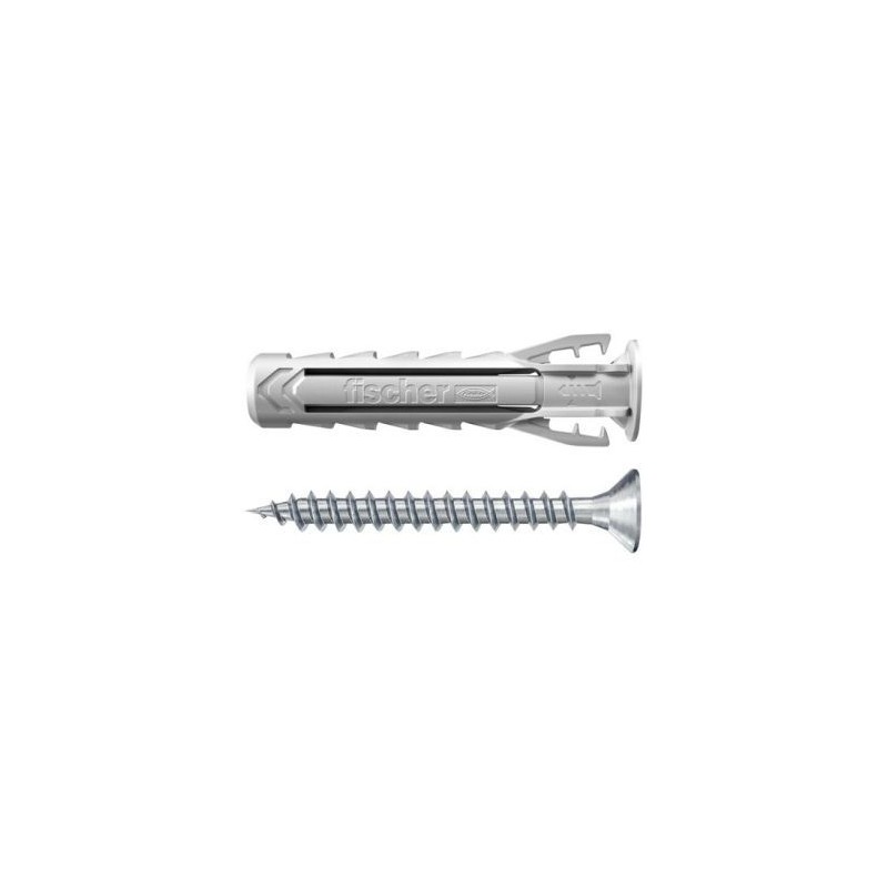 Fischer Cheville nylon sx plus 5x25 avec vis blister x25