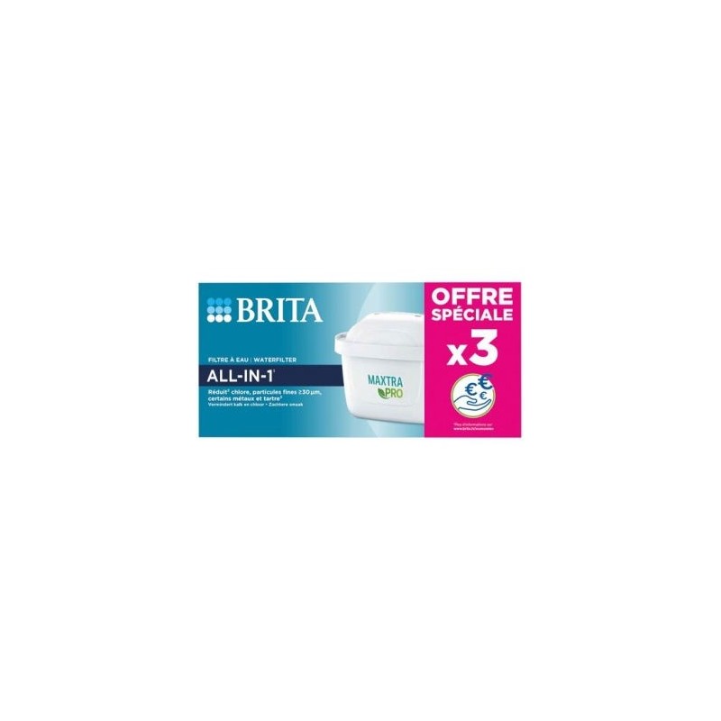 Brita Pack 3 cartouches - Maxtra Pro All-in-1