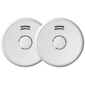 Profile Détecteur fumée 1A 2xbatterie 9 volts lot de 2