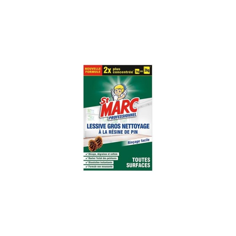ST MARC Lessive pro résine de pin 1kg St Marc